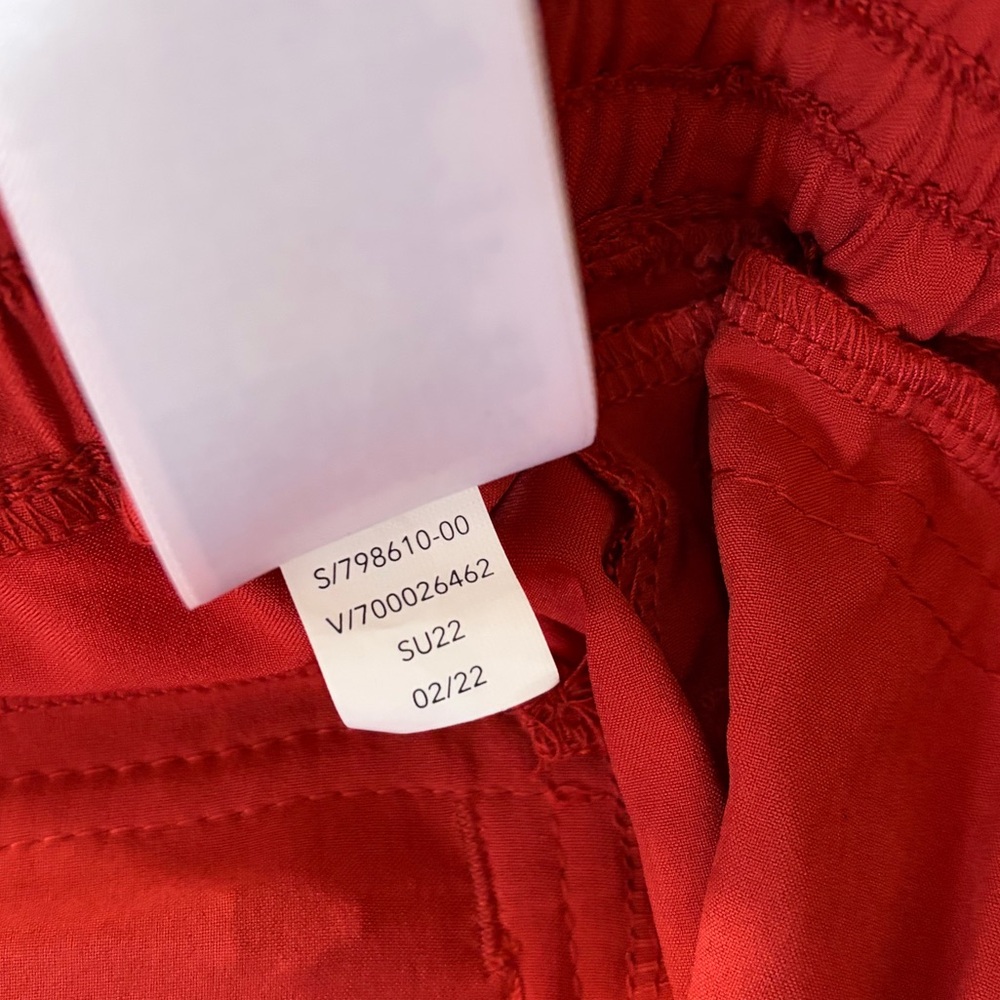 Athleta Savannah Skirt Midi Skirt Currant Red size Medium - Picture 14 of 16